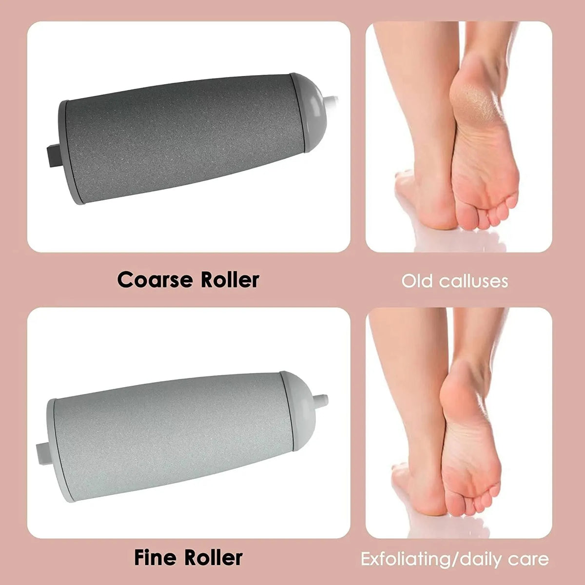 Removedor de calos, cuidados com a pele para calcanhares, removedor de pele morta ferramentas de pedicure.